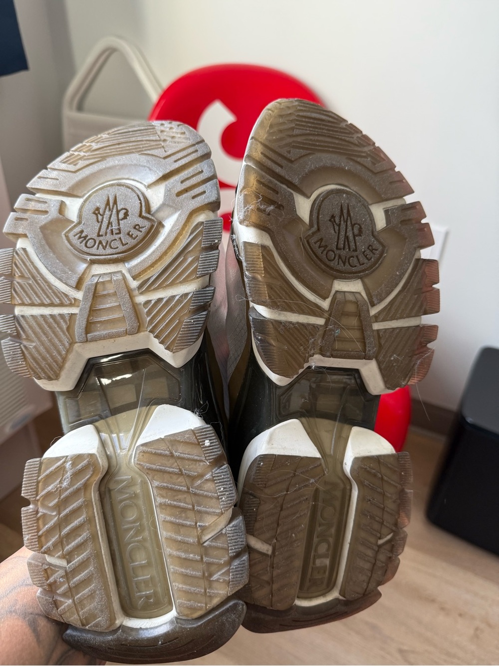 MONCLER NO TRACE
LACE-UP SNEAKERS 44 or us11 - Picture 4 of 12